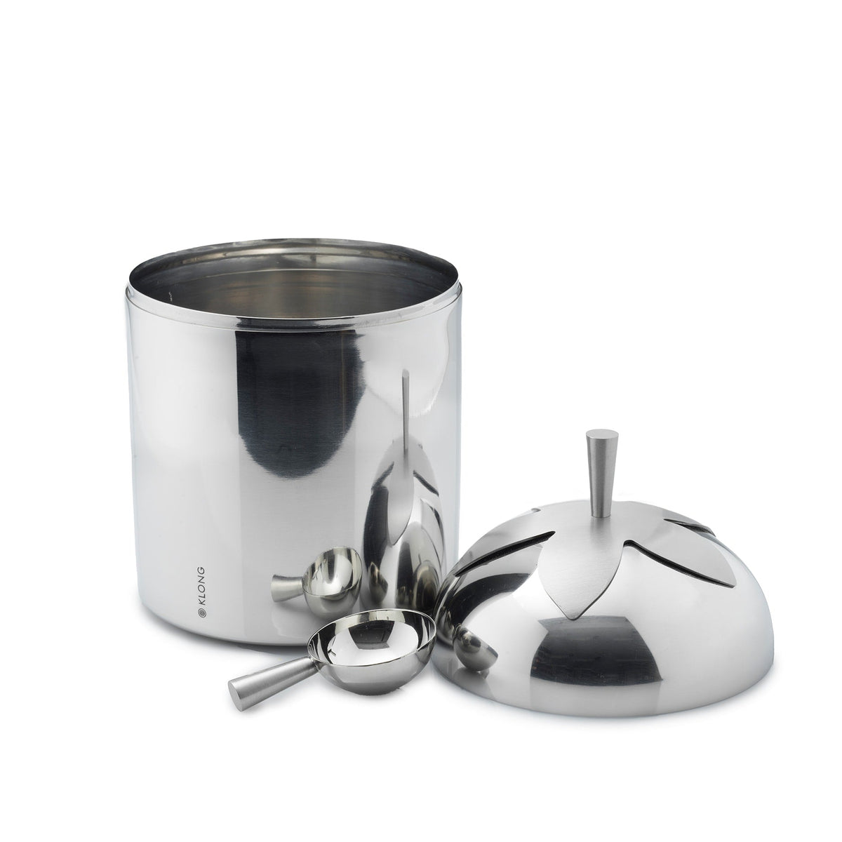 Blad Te-och Kaffeburkar Stål