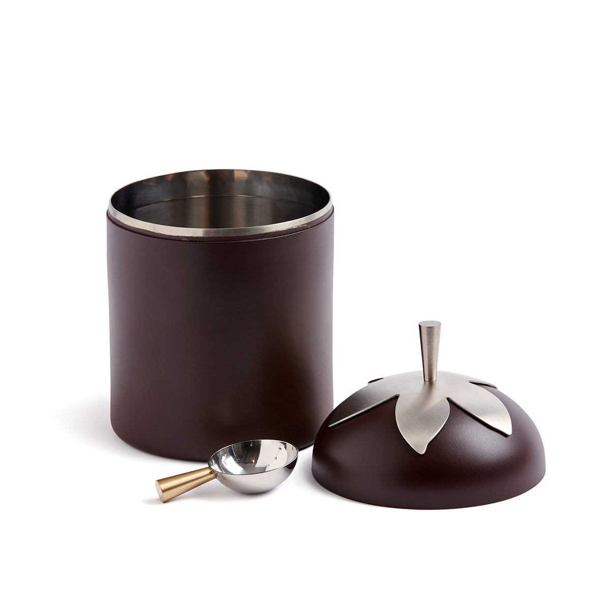 Blad Te- och Kaffeburkar